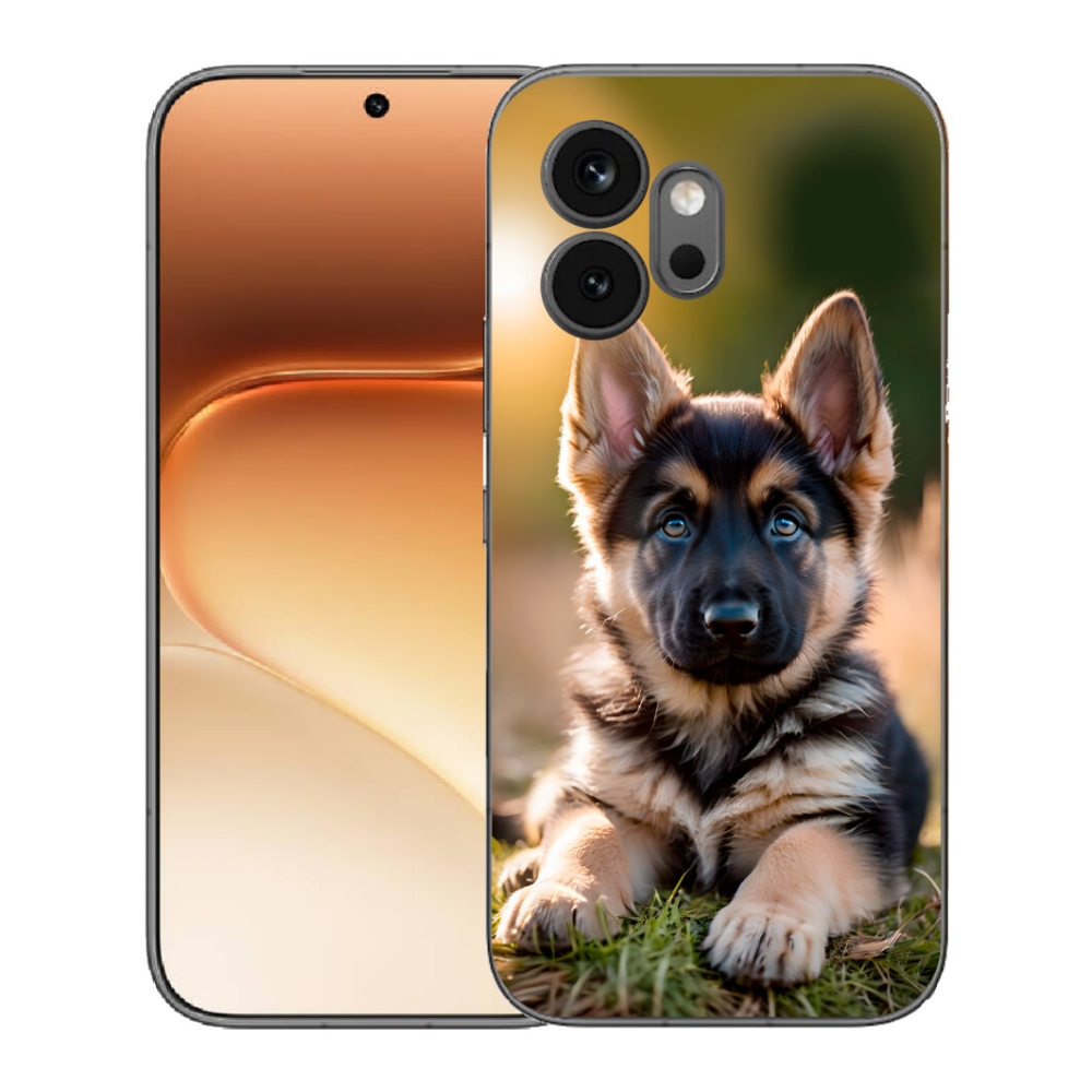 Gélový kryt mmCase na Honor 600 - nemecký ovčiak v prírode