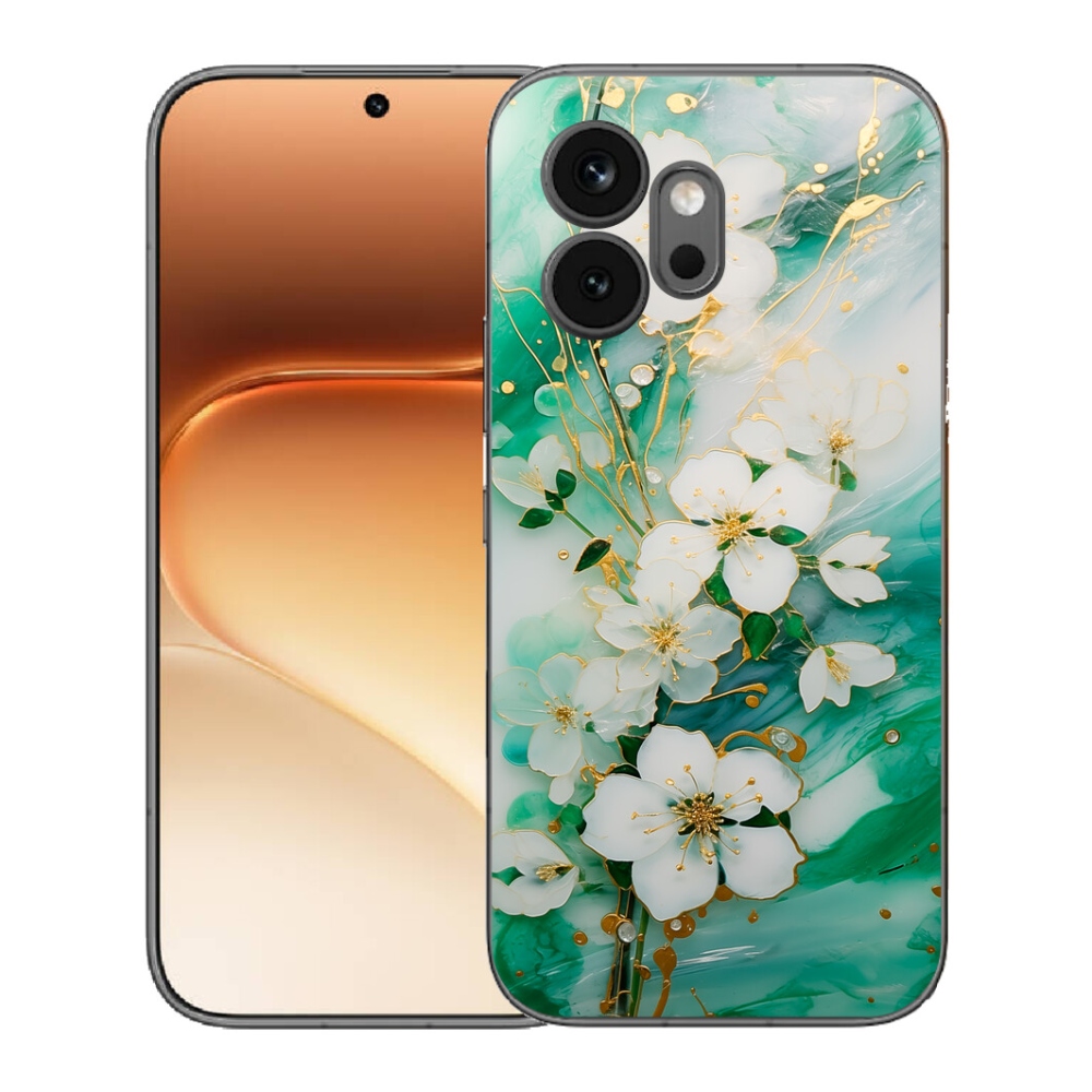 Gélový kryt mmCase na Honor 600 - nežné kvety