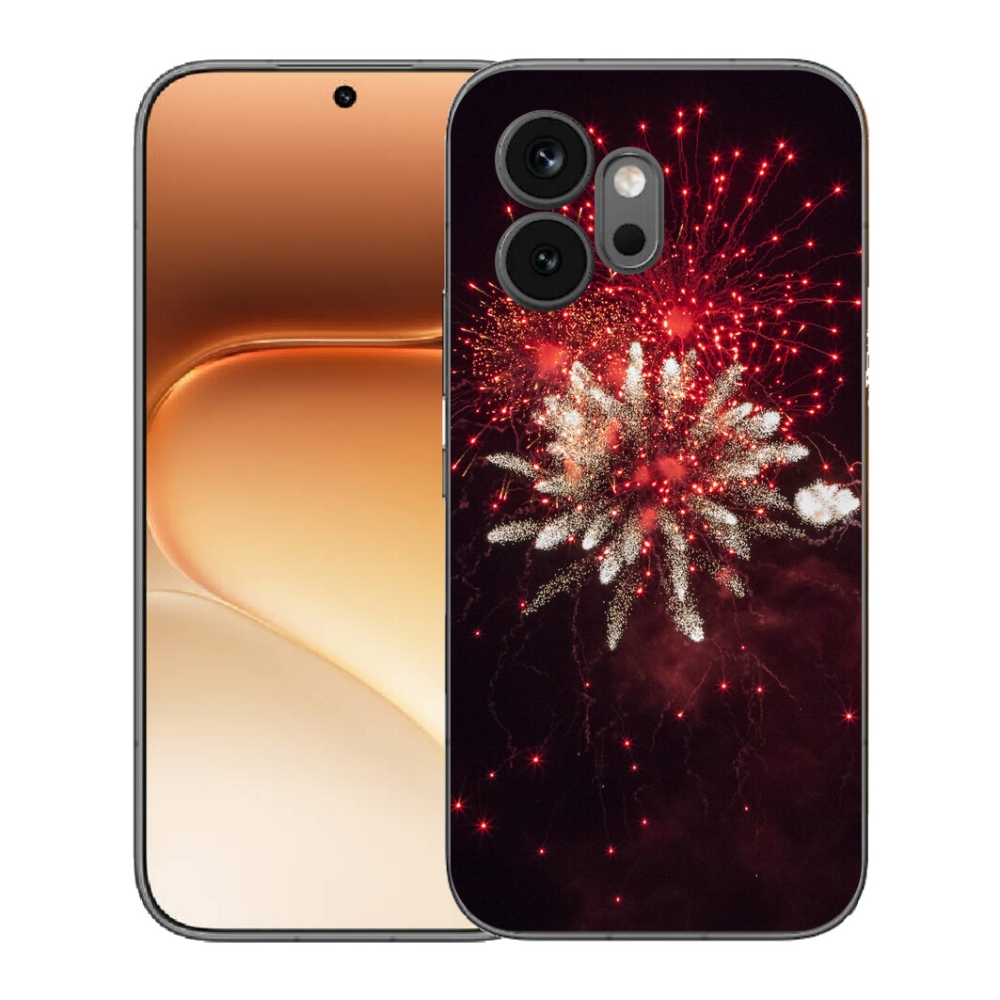 Gélový kryt mmCase na Honor 600 - ohňostroj