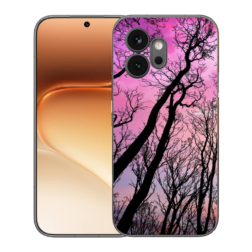 Gélový kryt mmCase na Honor 600 - opadané stromy