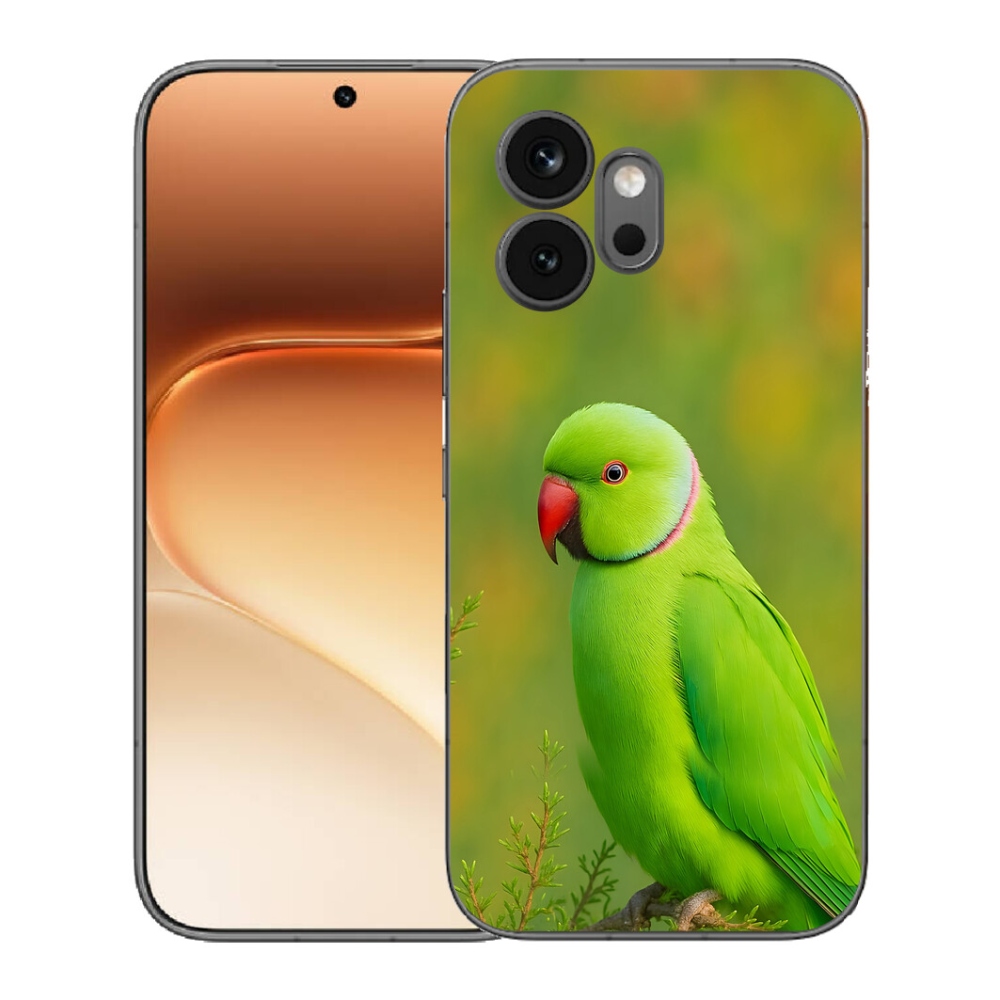 Gélový kryt mmCase na Honor 600 - papagáj Alexandr 2