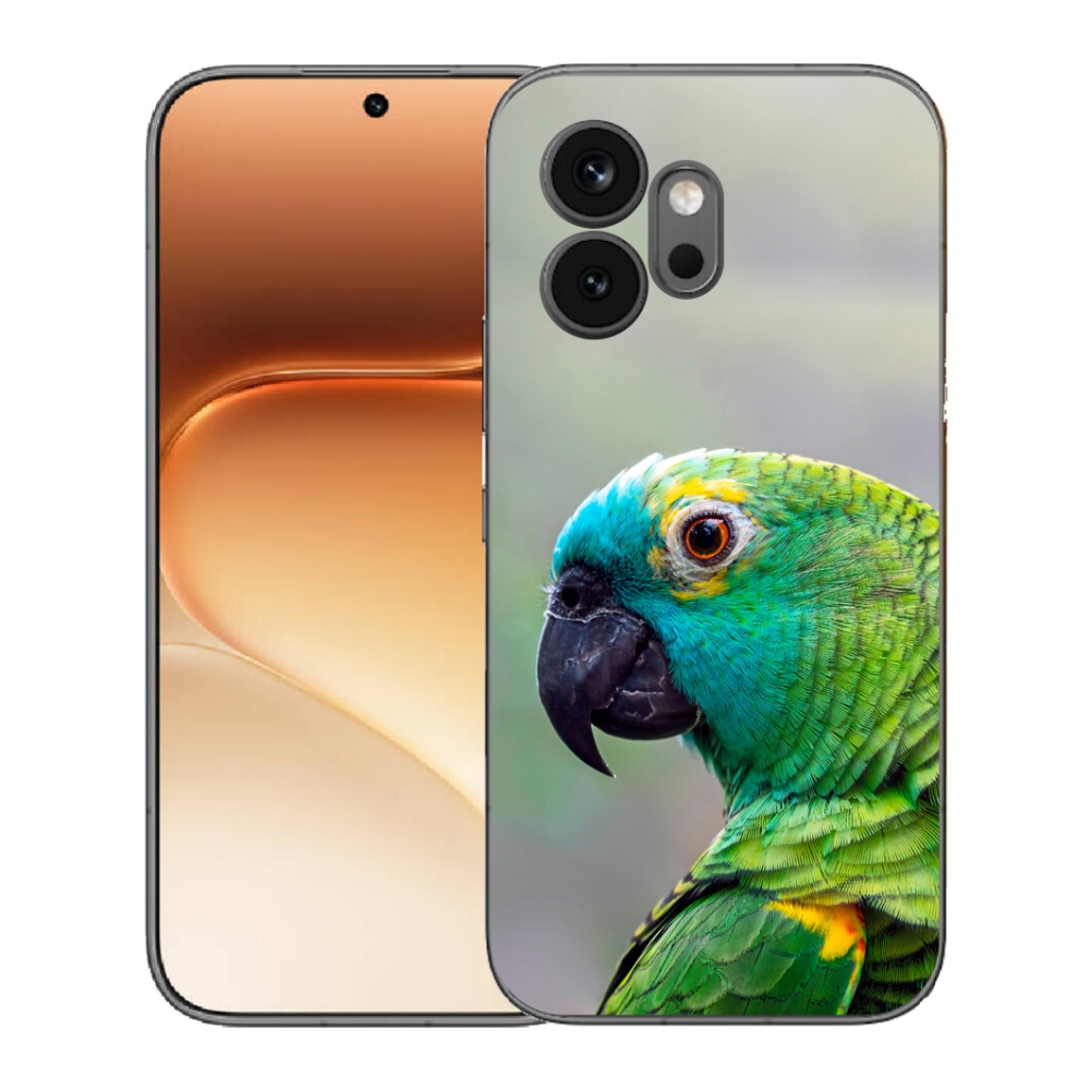 Gélový kryt mmCase na Honor 600 - papagáj amazoňan