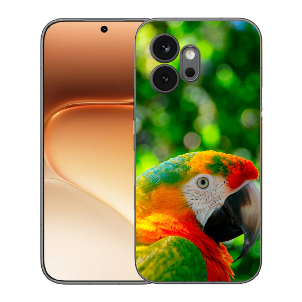 Gélový kryt mmCase na Honor 600 - papagáj ara 3
