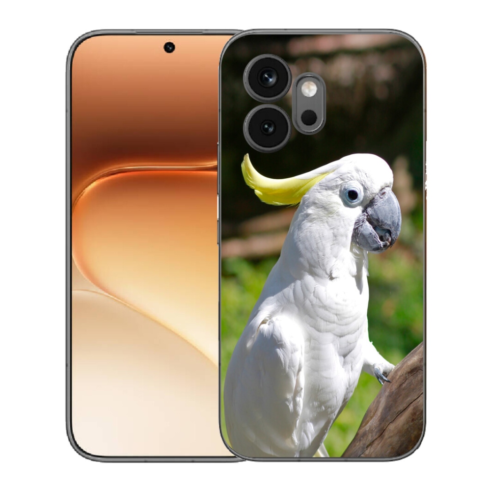 Gélový kryt mmCase na Honor 600 - papagáj kakadu 2