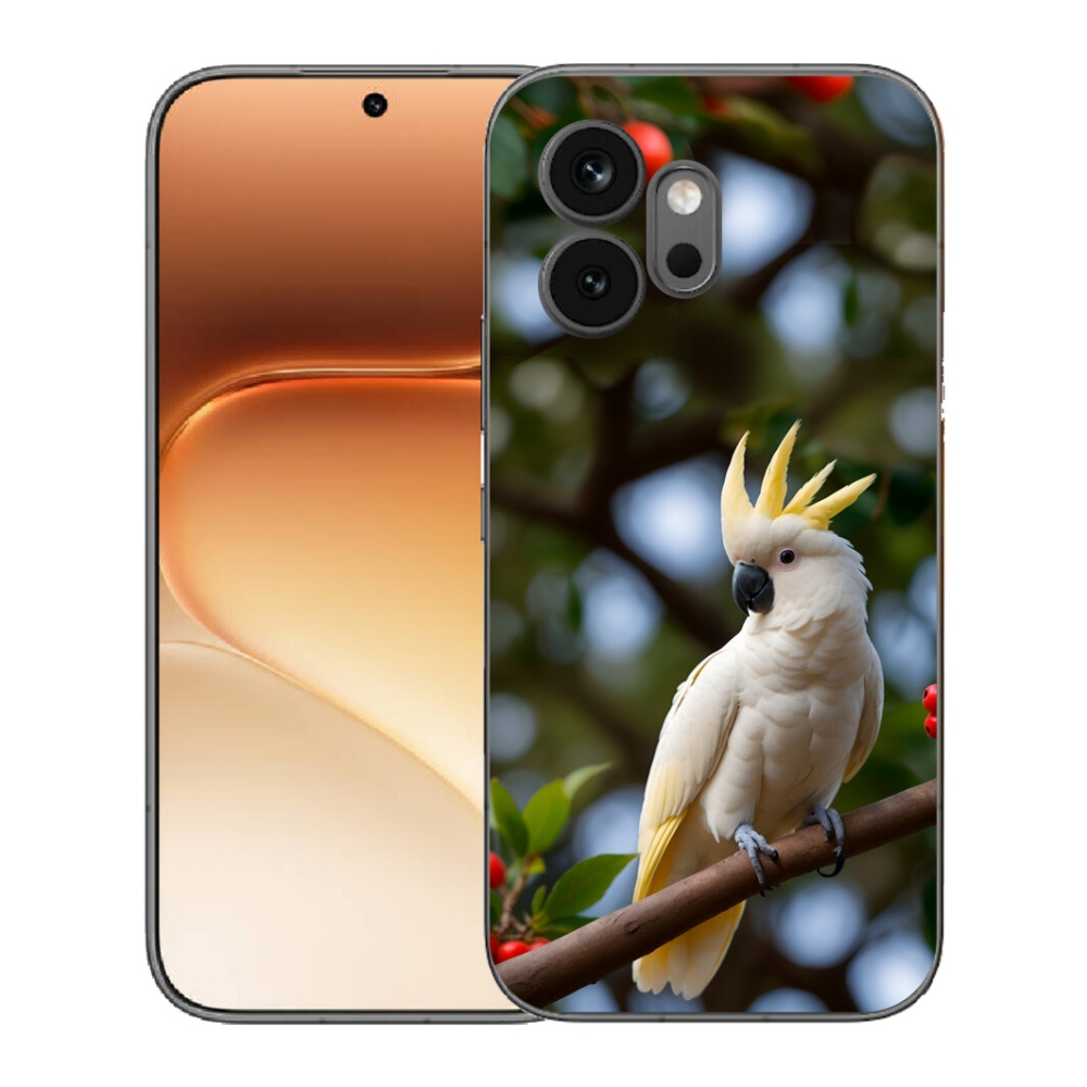Gélový kryt mmCase na Honor 600 - papagáj kakadu 3