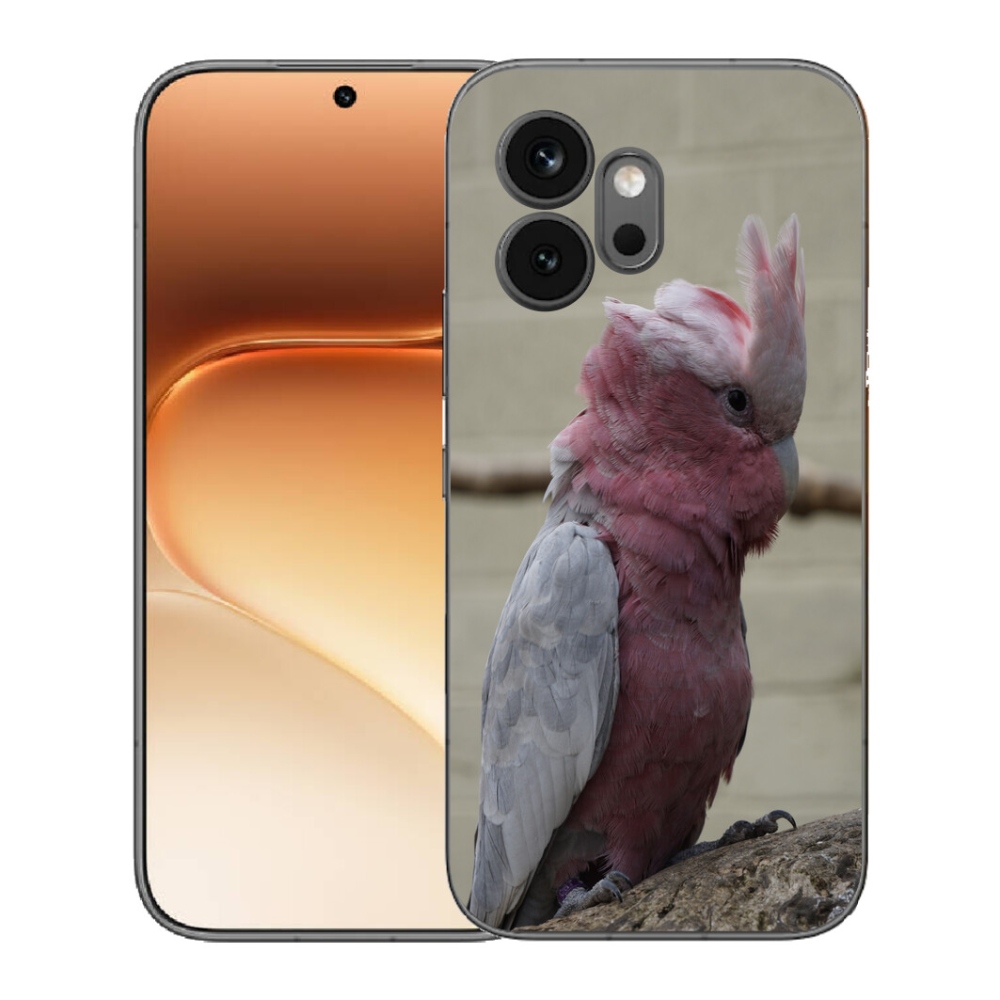 Gélový kryt mmCase na Honor 600 - papagáj kakadu ružový
