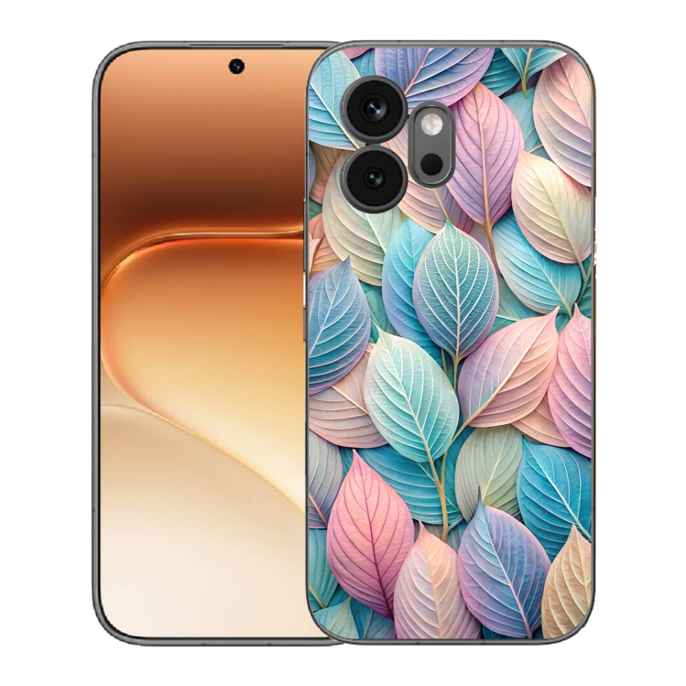 Gélový kryt mmCase na Honor 600 - pastelové listy