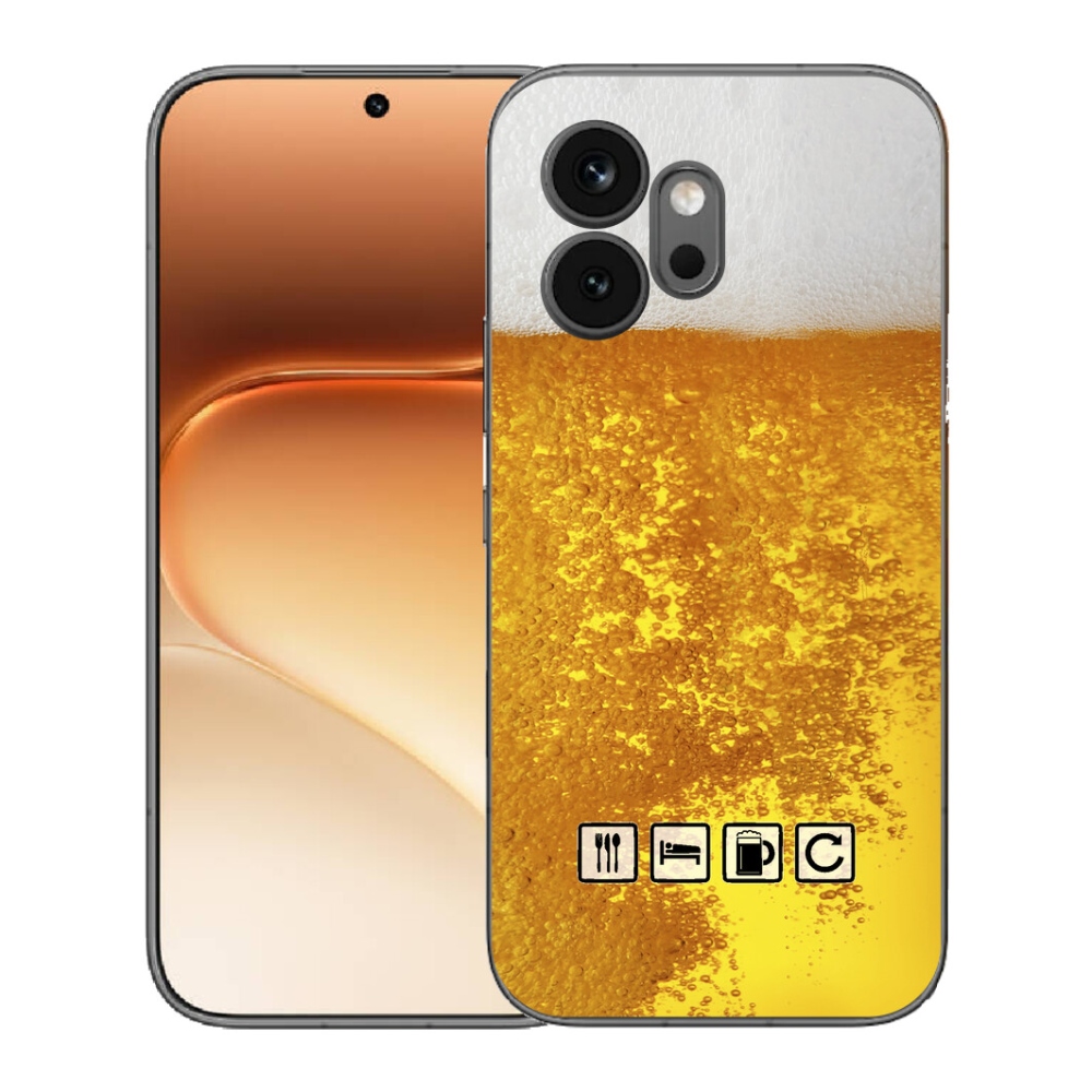 Gélový kryt mmCase na Honor 600 - pivný motív 3