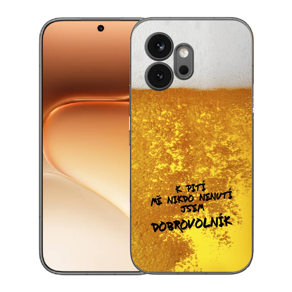 Gélový kryt mmCase na Honor 600 - pivný motív 4