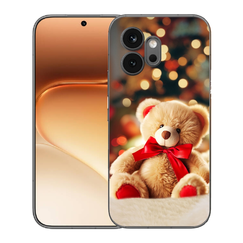 Gélový kryt mmCase na Honor 600 - plyšový medvedík