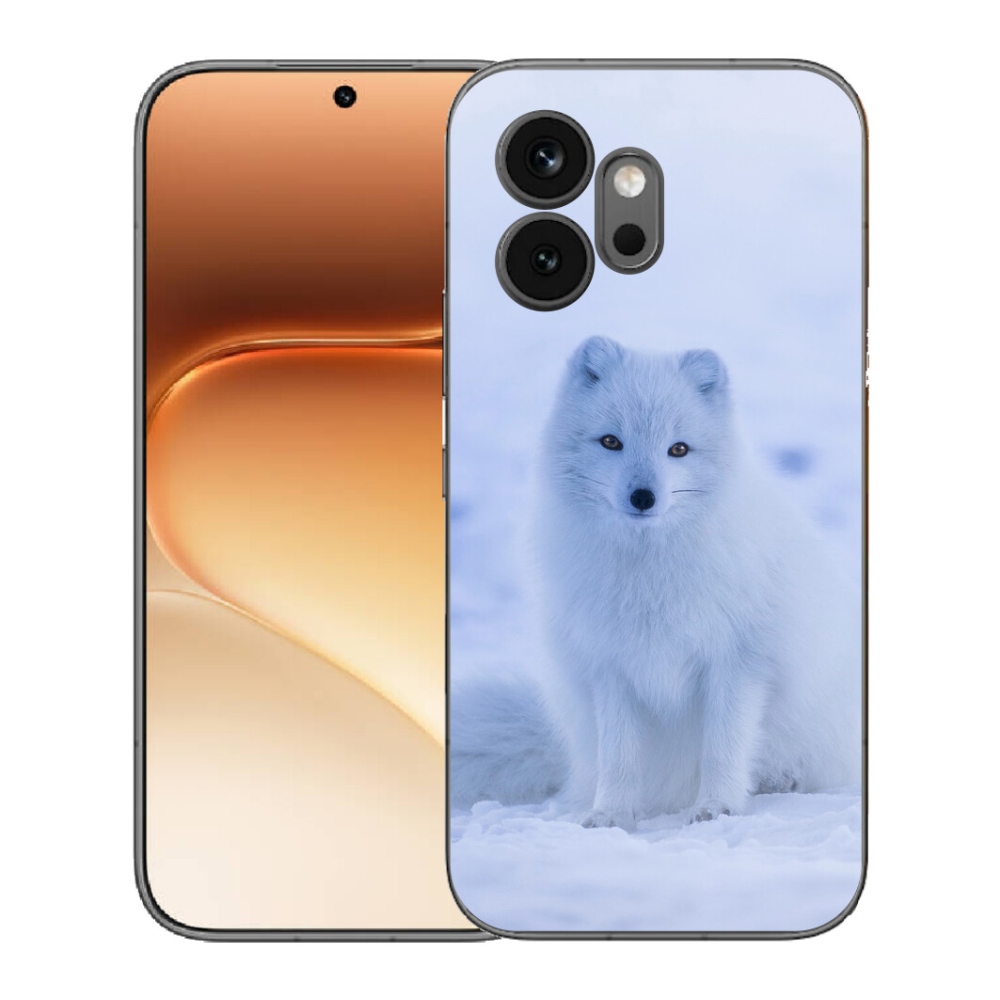 Gélový kryt mmCase na Honor 600 - polárna líška