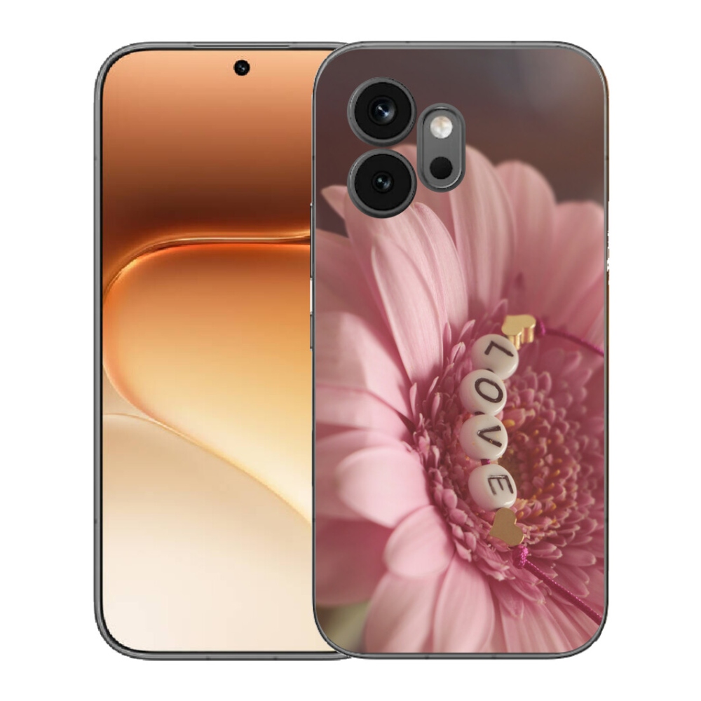 Gélový kryt mmCase na Honor 600 - prívesok love