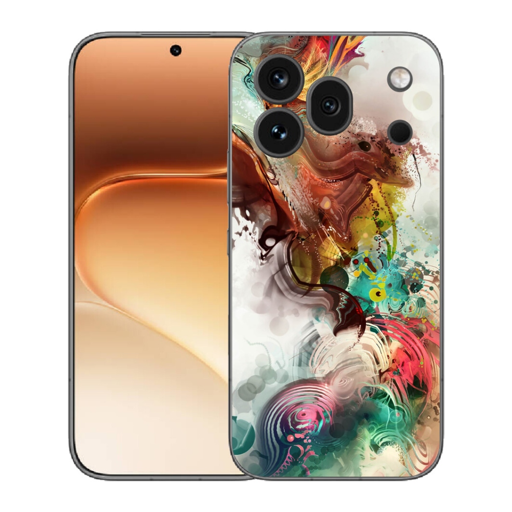 Gélový kryt mmCase na Honor 600 Pro - abstrakt 1