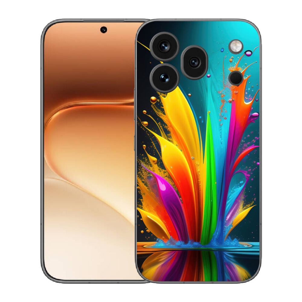 Gélový kryt mmCase na Honor 600 Pro - abstraktný motív 1