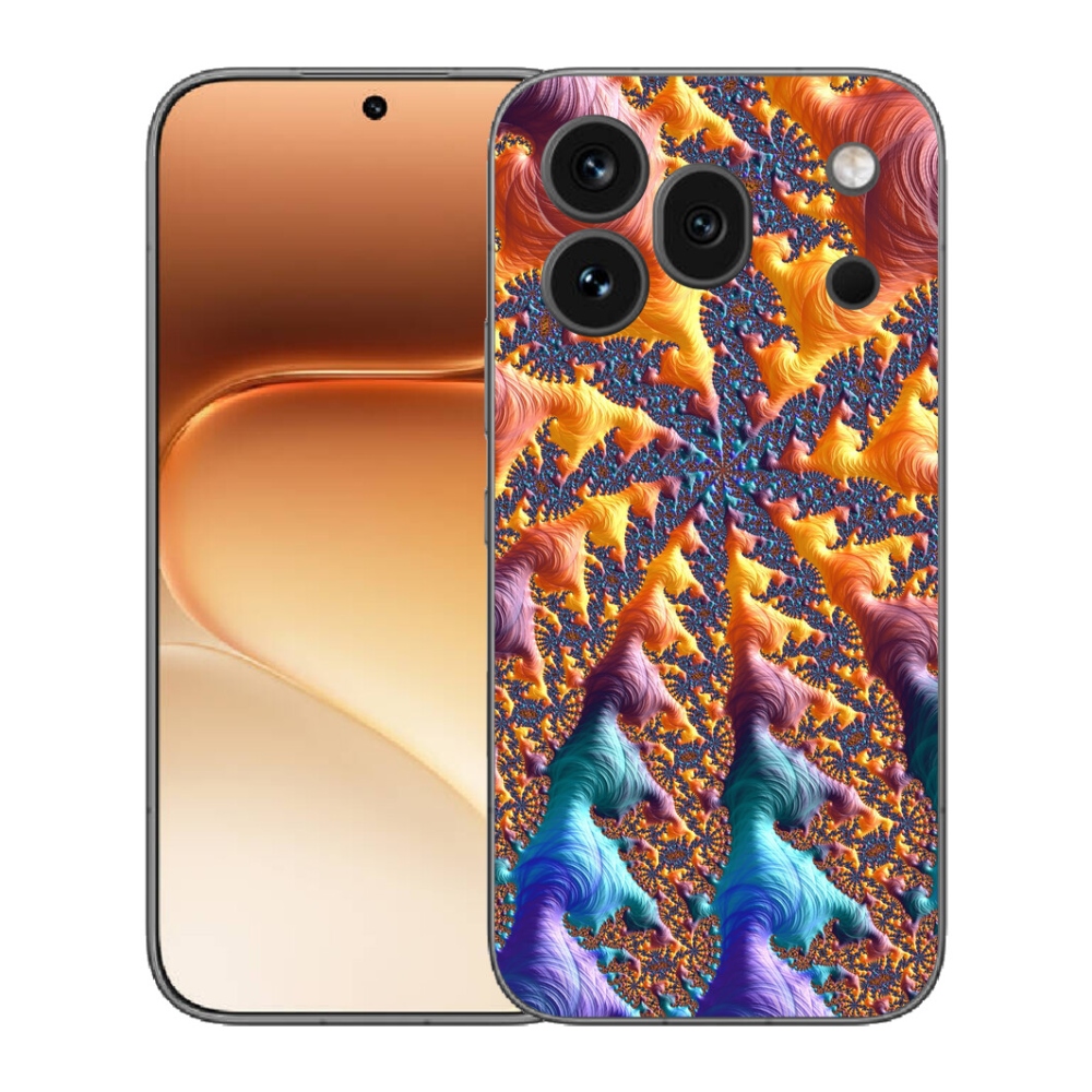 Gélový kryt mmCase na Honor 600 Pro - abstraktný motív 23