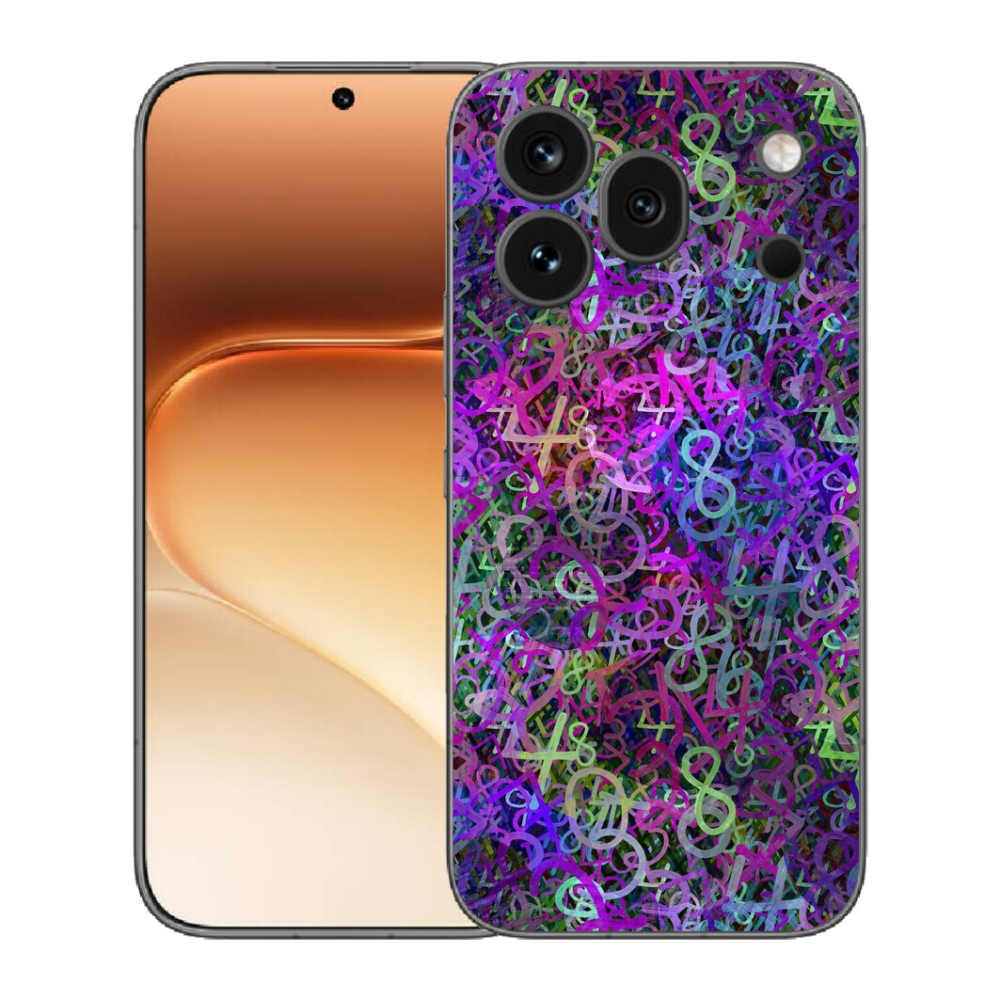 Gélový kryt mmCase na Honor 600 Pro - abstraktný motív 25