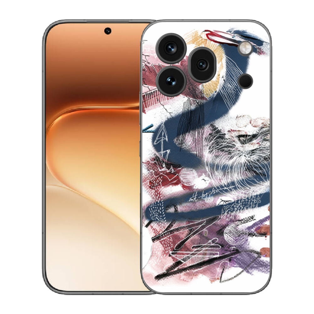 Gélový kryt mmCase na Honor 600 Pro - abstraktný motív 28