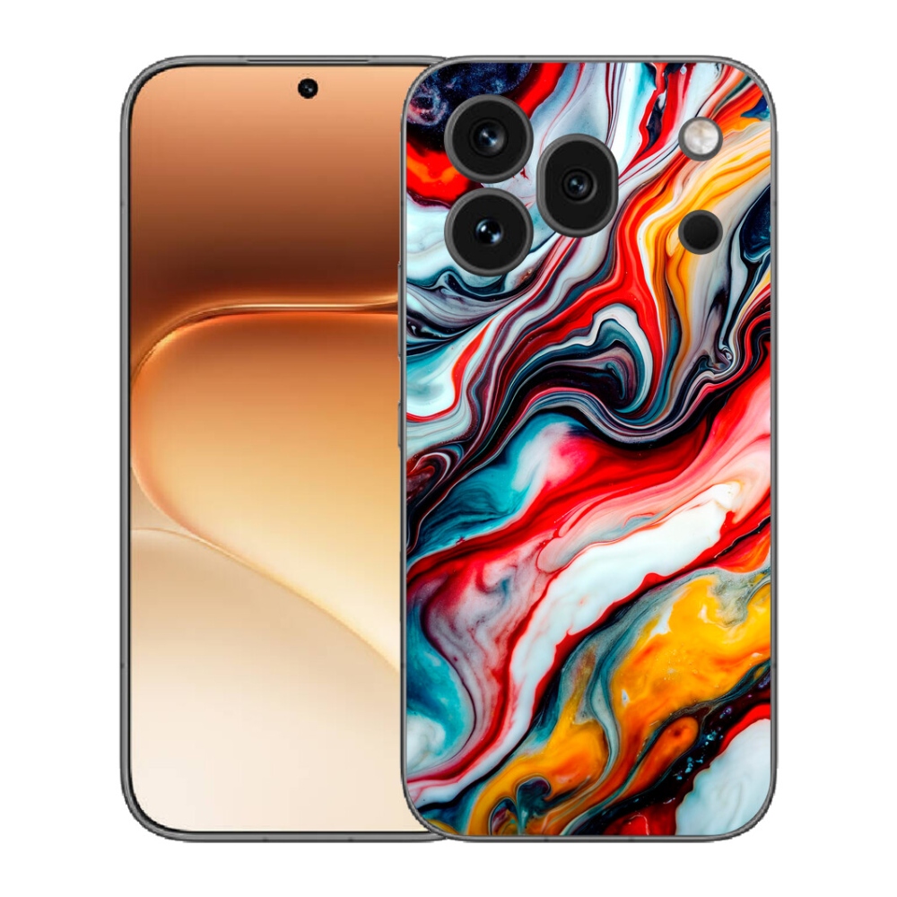 Gélový kryt mmCase na Honor 600 Pro - abstraktný motív 35
