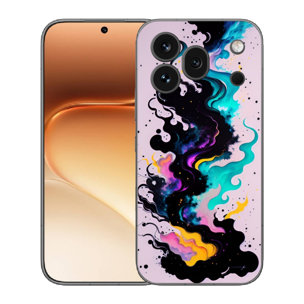 Gélový kryt mmCase na Honor 600 Pro - abstraktný motív 4