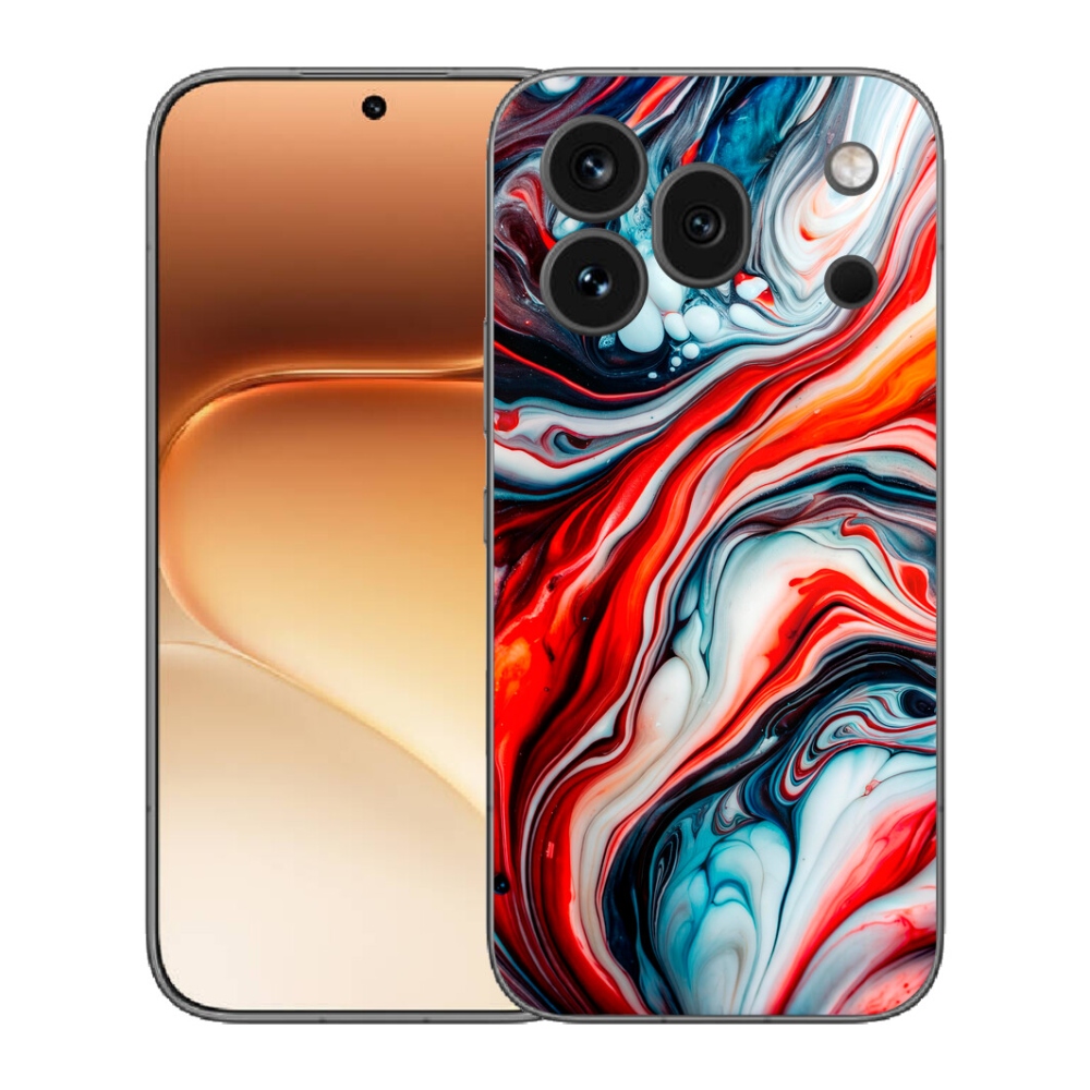 Gélový kryt mmCase na Honor 600 Pro - abstraktný motív 63