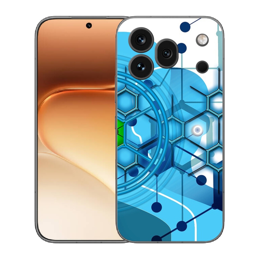 Gélový kryt mmCase na Honor 600 Pro - abstraktný vzor 2