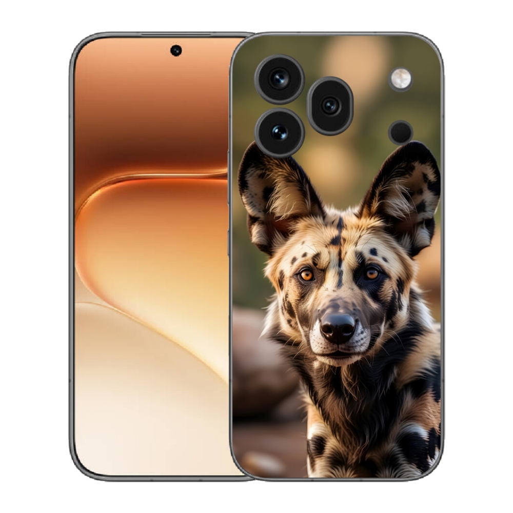 Gélový kryt mmCase na Honor 600 Pro - africký divoký pes