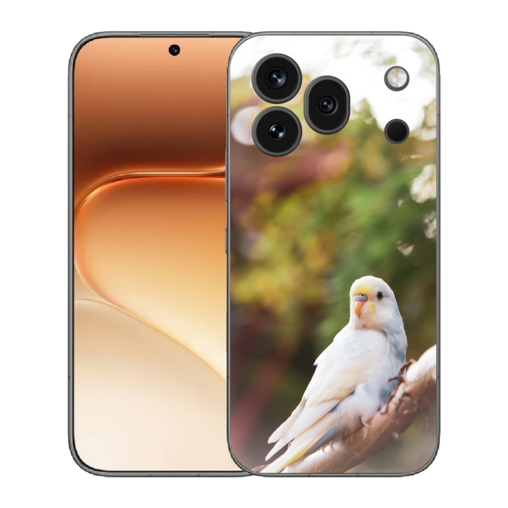 Gélový kryt mmCase na Honor 600 Pro - andulka biela