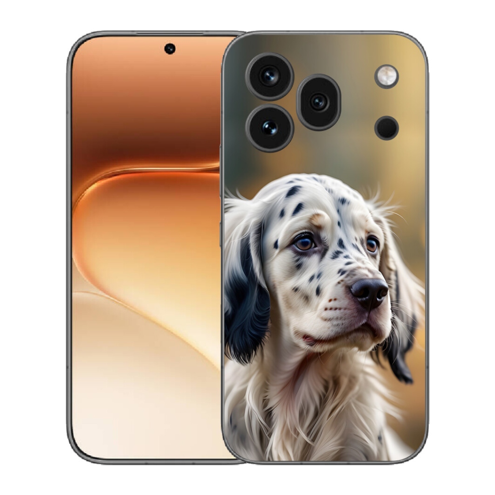 Gélový kryt mmCase na Honor 600 Pro - anglický seter