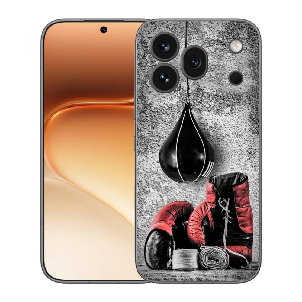 Gélový kryt mmCase na Honor 600 Pro - boxovacie vrece a rukavice