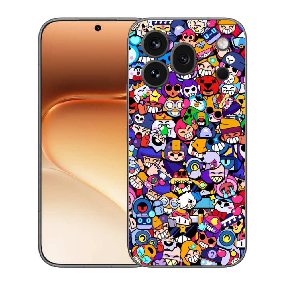 Gélový kryt mmCase na Honor 600 Pro - brawl stars 2