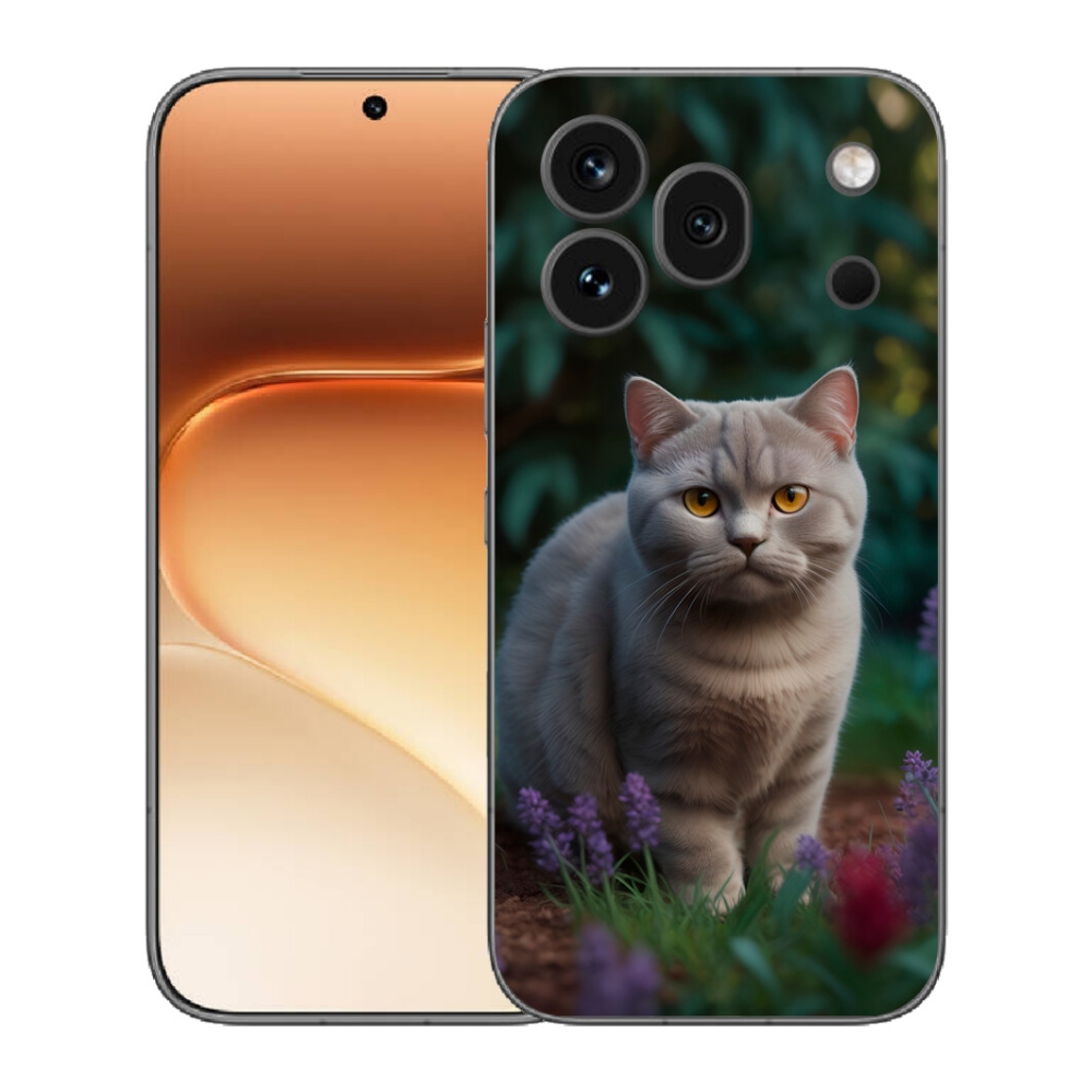 Gélový kryt mmCase na Honor 600 Pro - britská mačka
