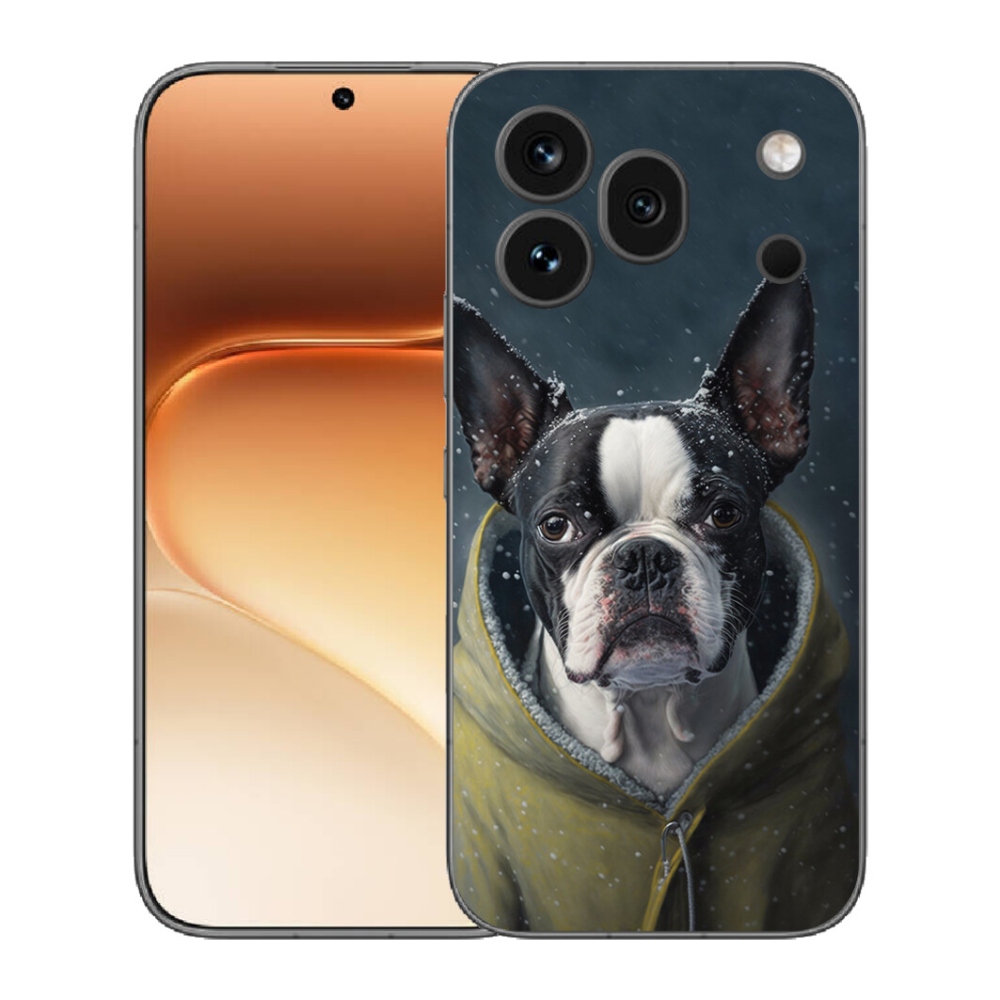 Gélový kryt mmCase na Honor 600 Pro - buldoček