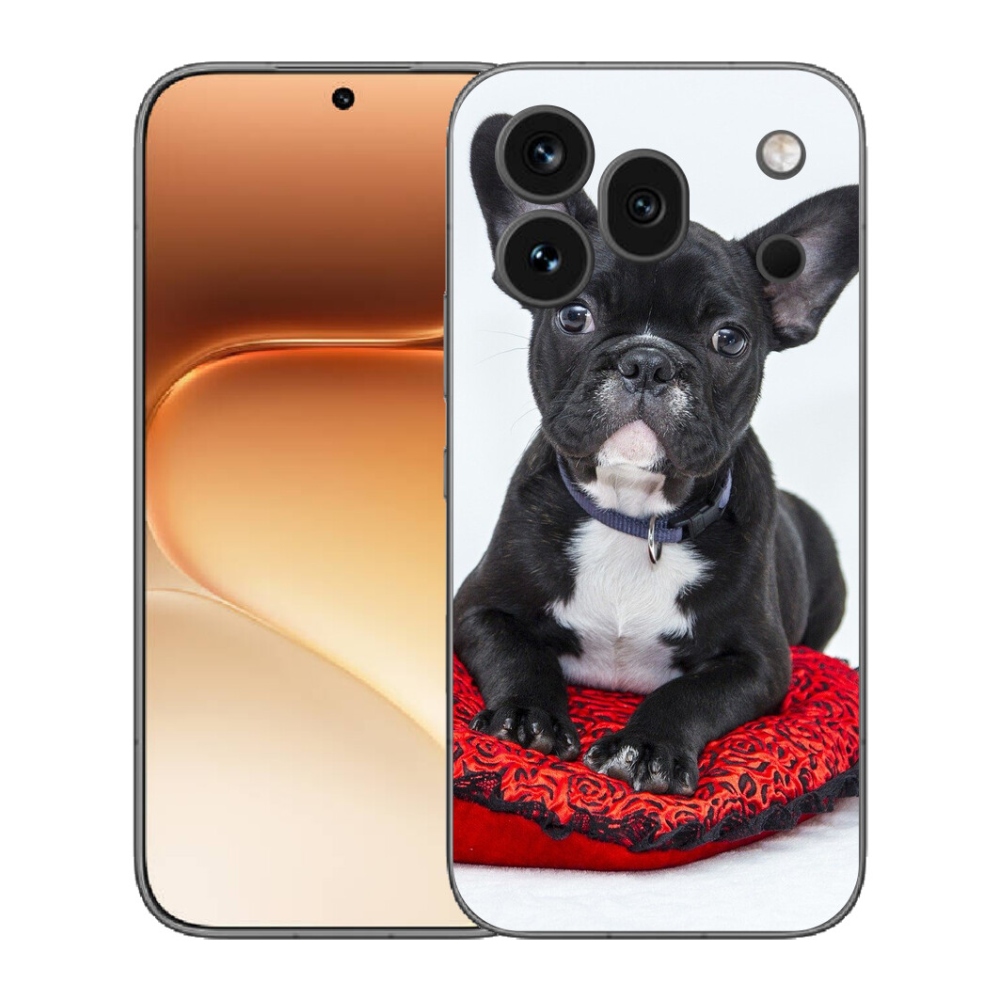 Gélový kryt mmCase na Honor 600 Pro - buldog
