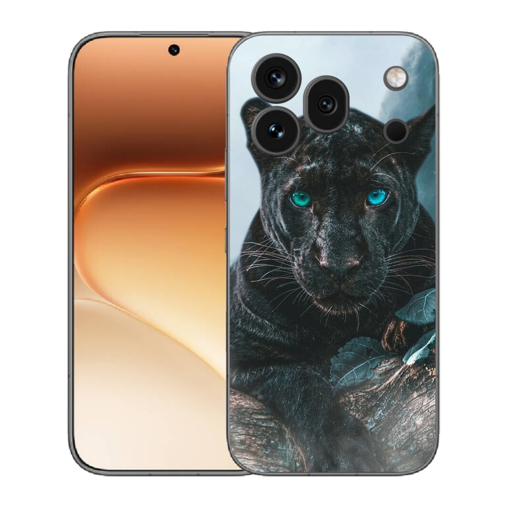 Gélový kryt mmCase na Honor 600 Pro - čierny panter