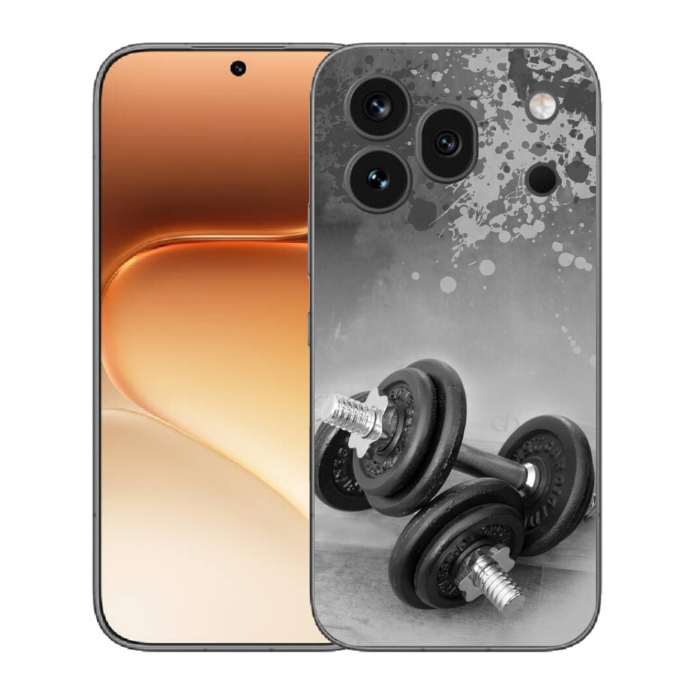 Gélový kryt mmCase na Honor 600 Pro - činky 1