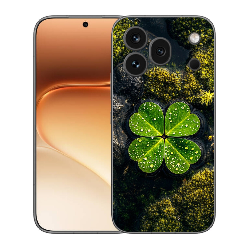 Gélový kryt mmCase na Honor 600 Pro - štvorlístok