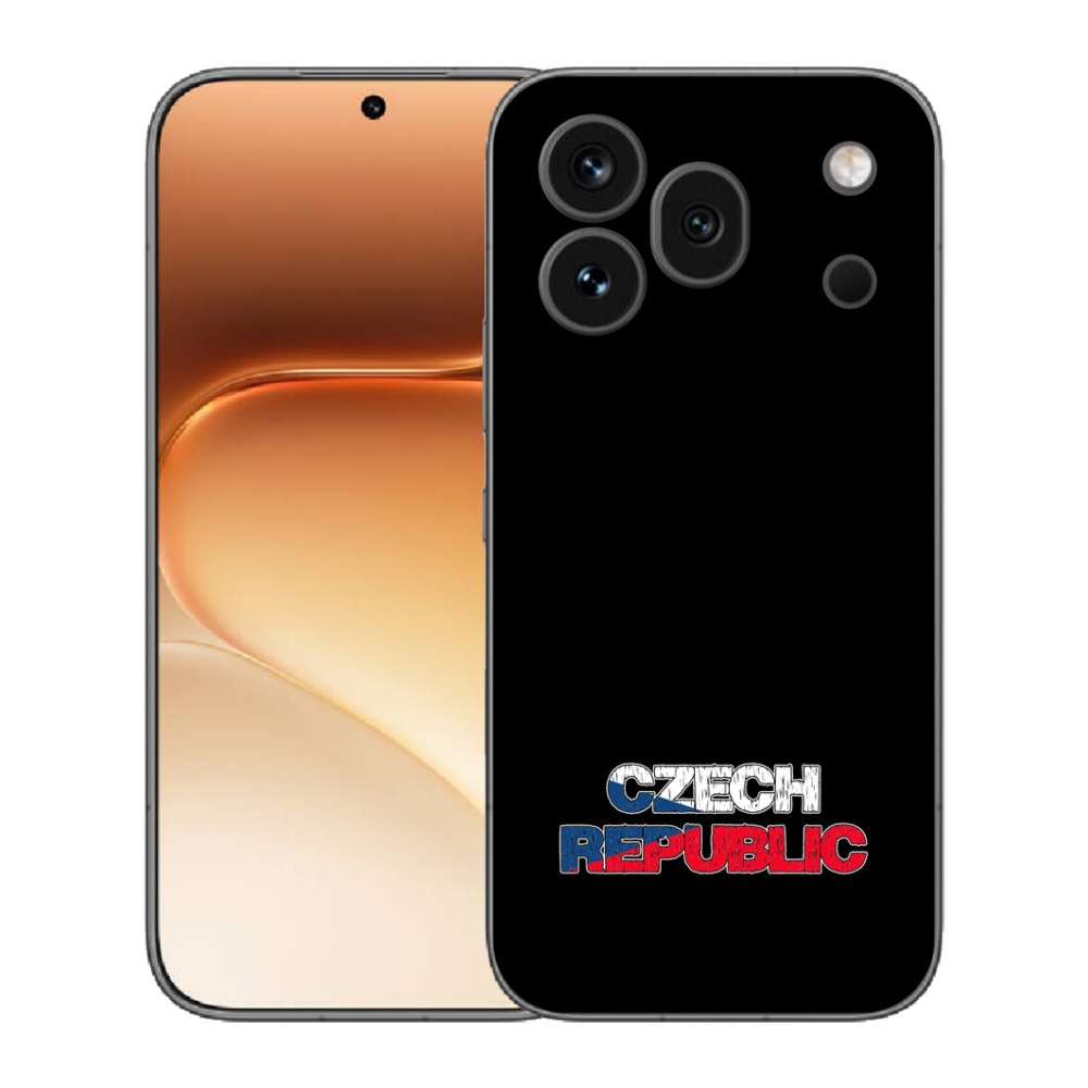 Gélový kryt mmCase na Honor 600 Pro - Slovak Republic čierne pozadie