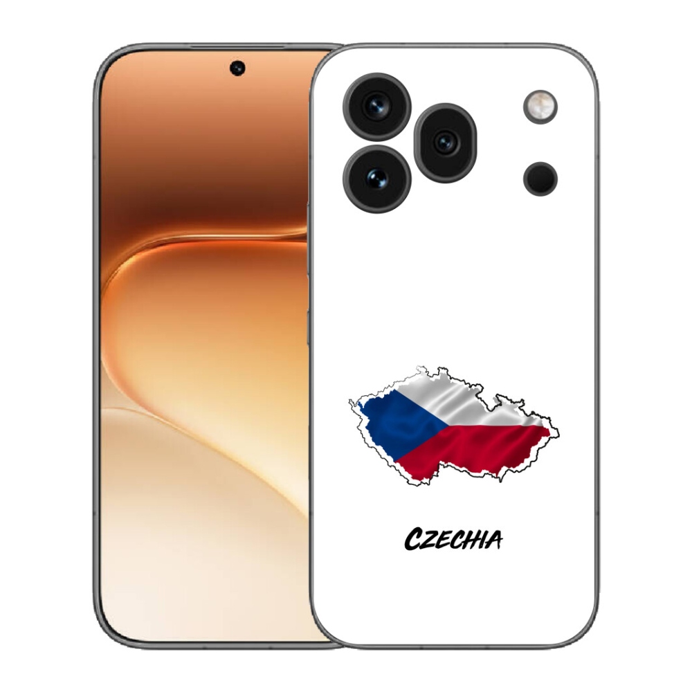 Gélový kryt mmCase na Honor 600 Pro - Slovakia biele pozadie