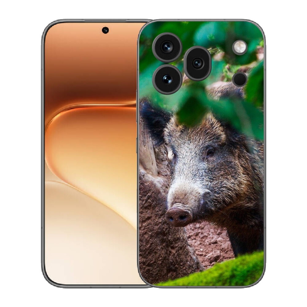 Gélový kryt mmCase na Honor 600 Pro - divoké prasa