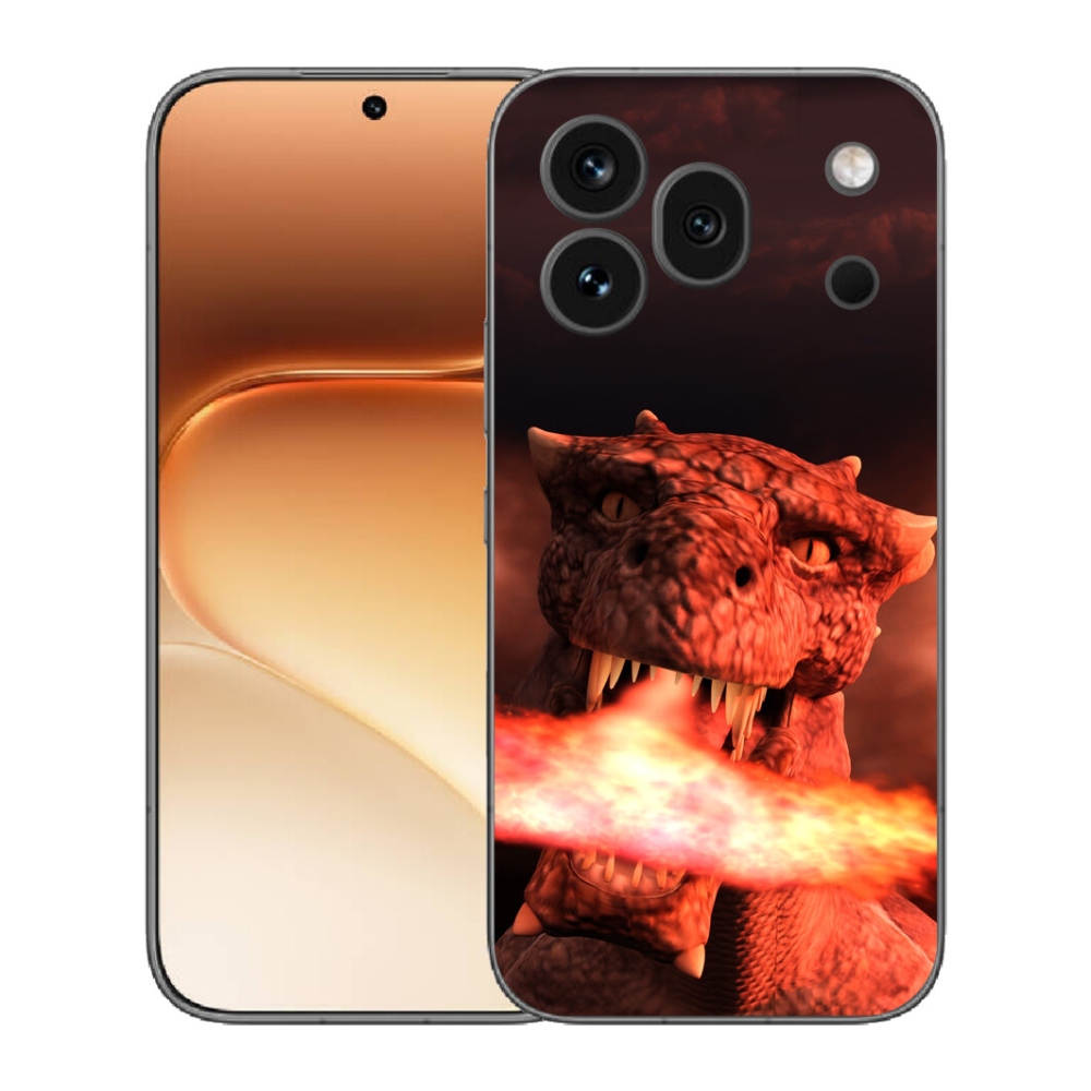 Gélový kryt mmCase na Honor 600 Pro - drak