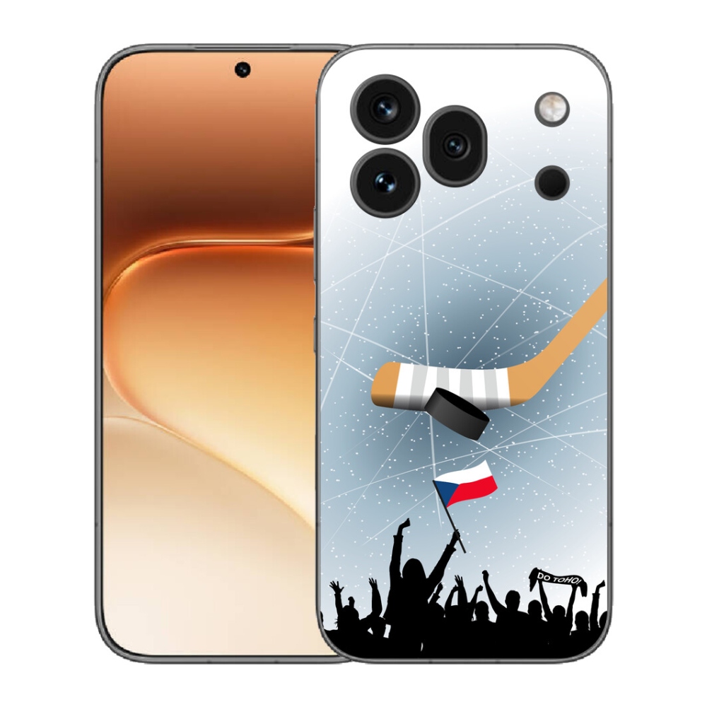 Gélový kryt mmCase na Honor 600 Pro - fanúšikovia hokeja