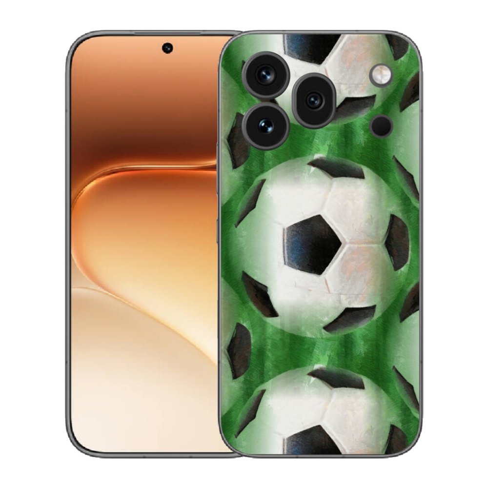 Gélový kryt mmCase na Honor 600 Pro - futbalová lopta