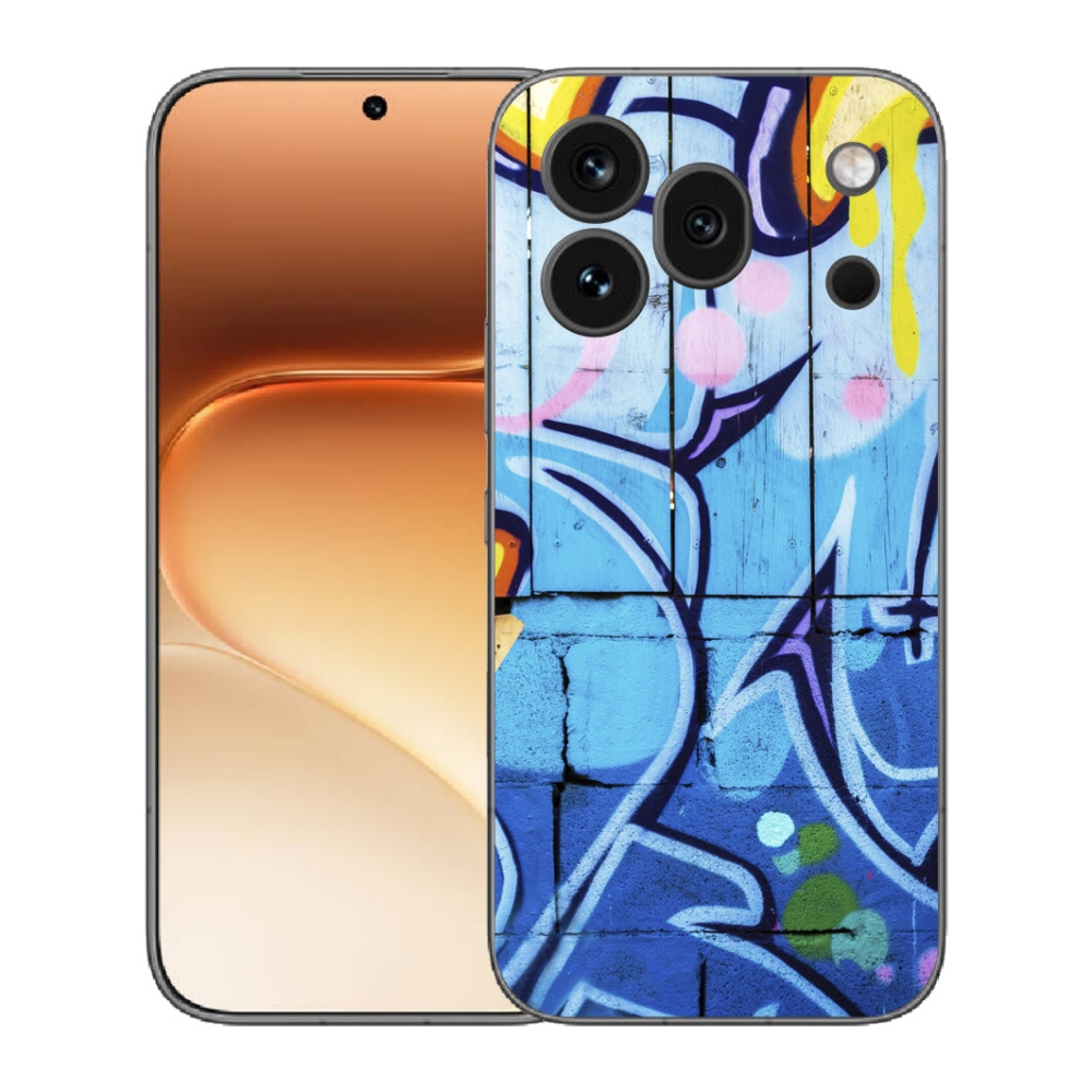 Gélový kryt mmCase na Honor 600 Pro - graffiti