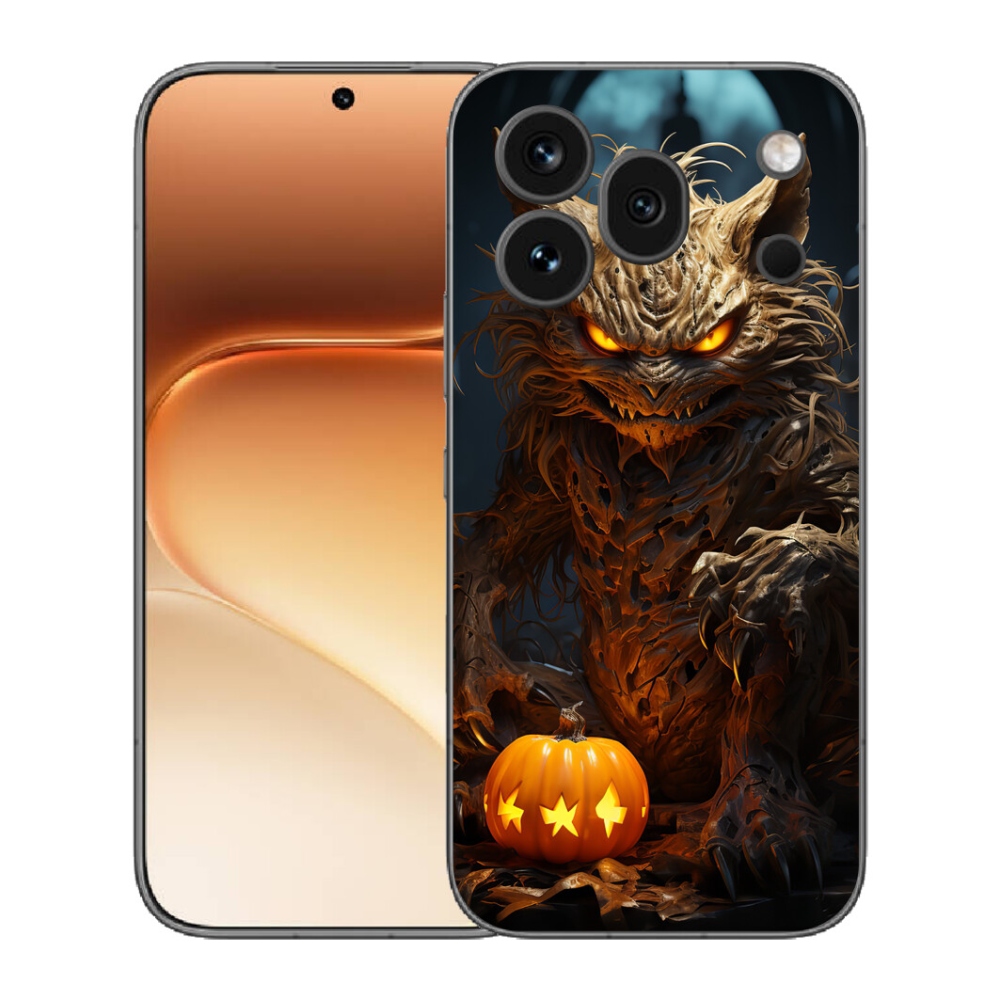 Gélový kryt mmCase na Honor 600 Pro - halloweenska príšera