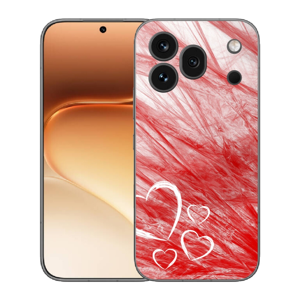 Gélový kryt mmCase na Honor 600 Pro - heart