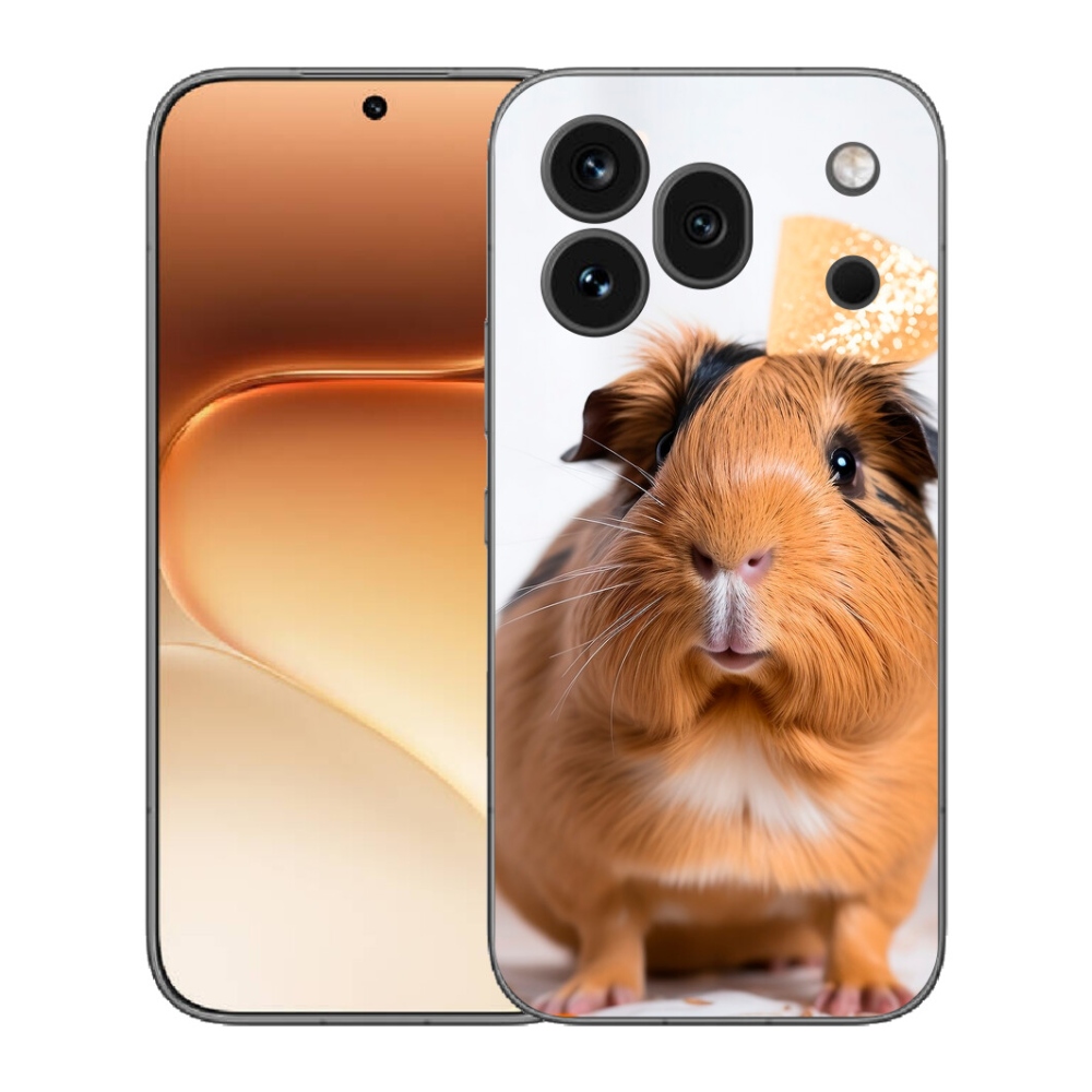Gélový kryt mmCase na Honor 600 Pro - hnedé morča