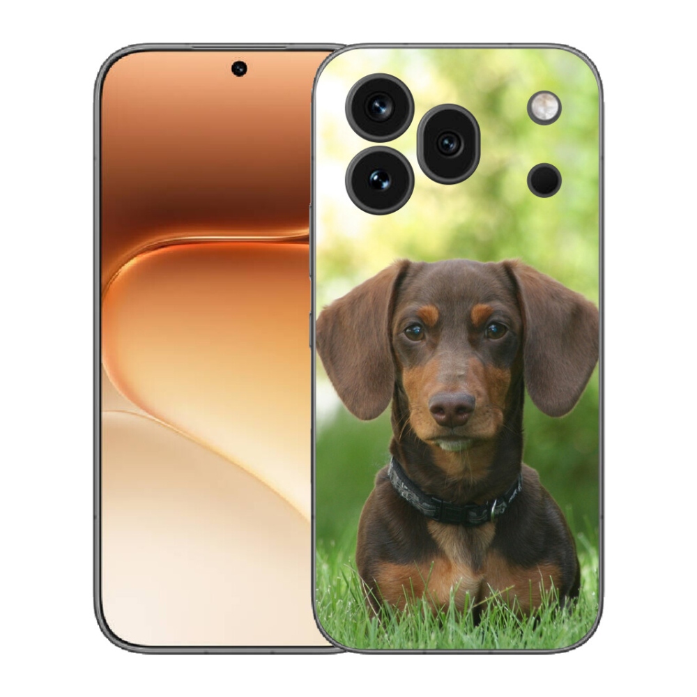 Gélový kryt mmCase na Honor 600 Pro - hnedý jazvečík