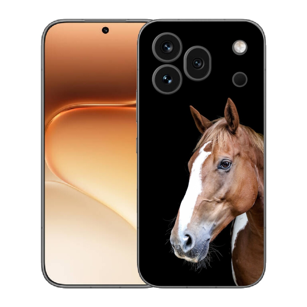 Gélový kryt mmCase na Honor 600 Pro - hnedý kôň 3