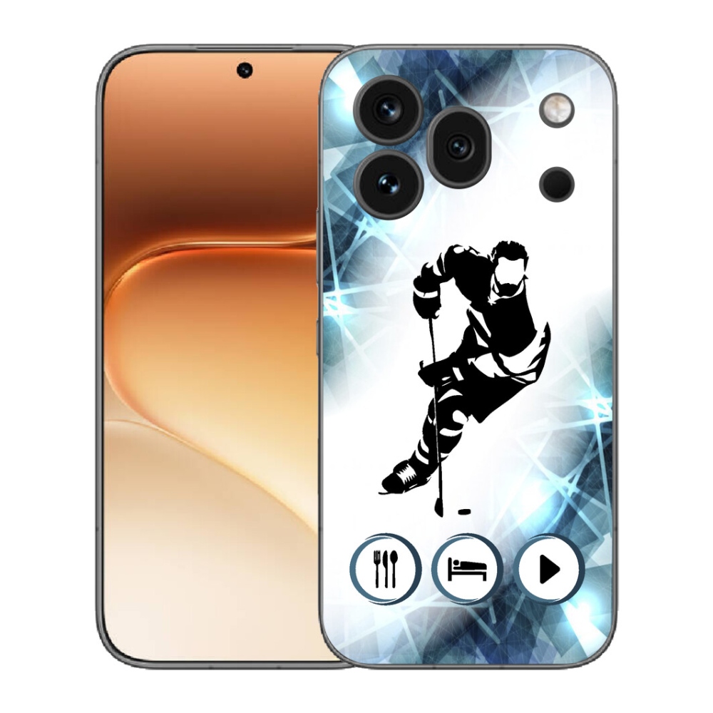 Gélový kryt mmCase na Honor 600 Pro - hokej 1
