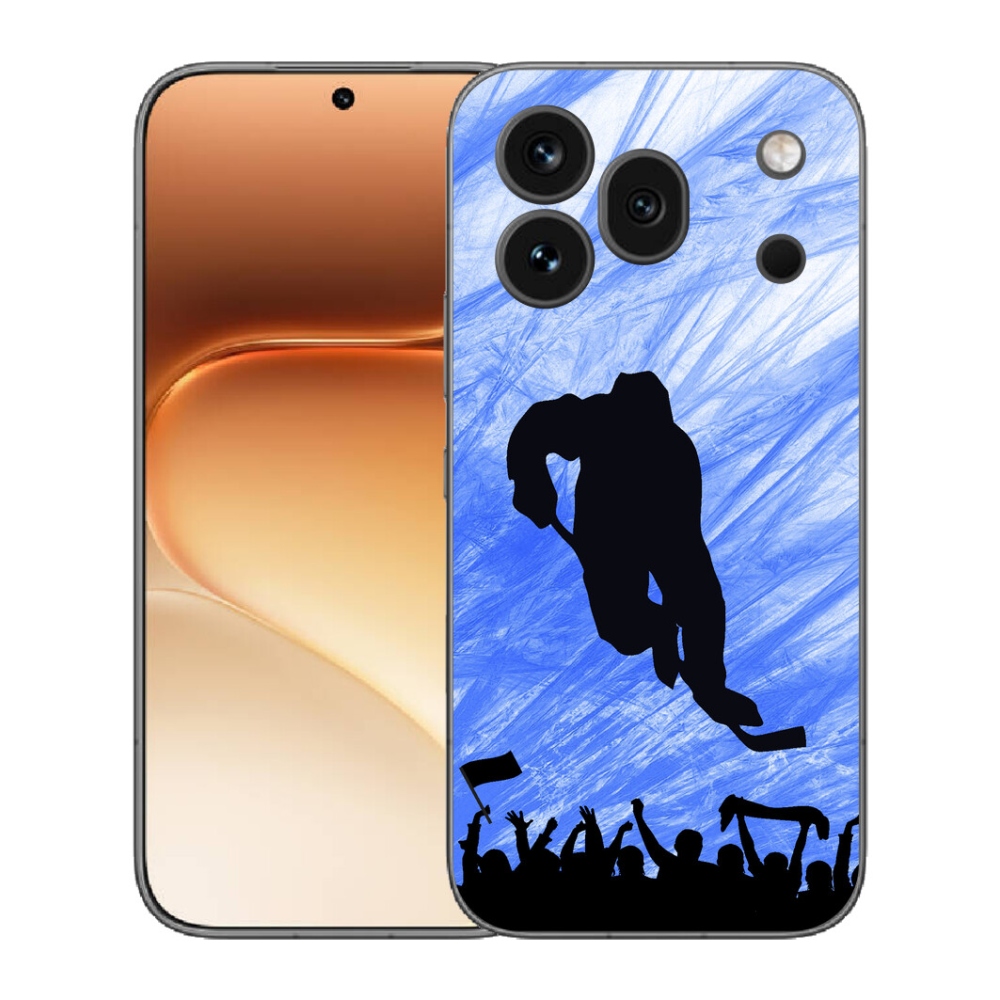 Gélový kryt mmCase na Honor 600 Pro - hokejový hráč